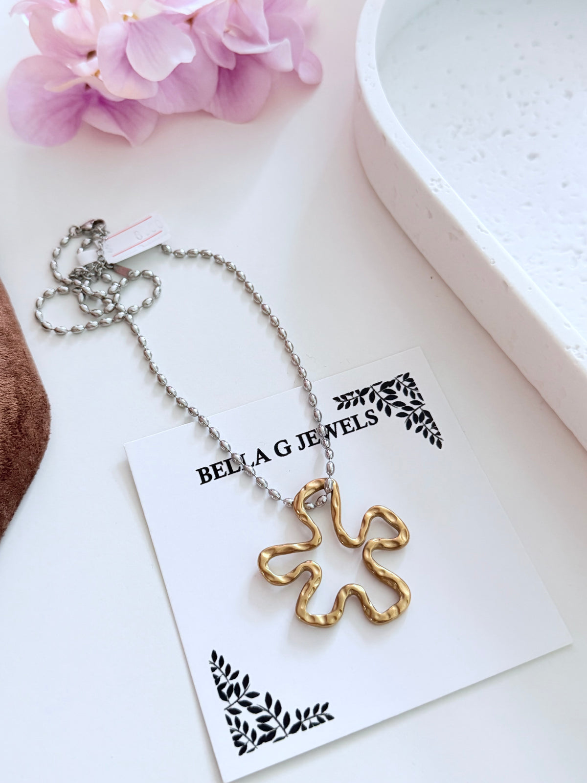 Flower doble tone