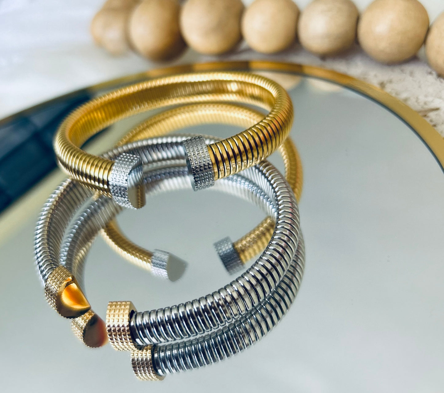 Two tone bangle