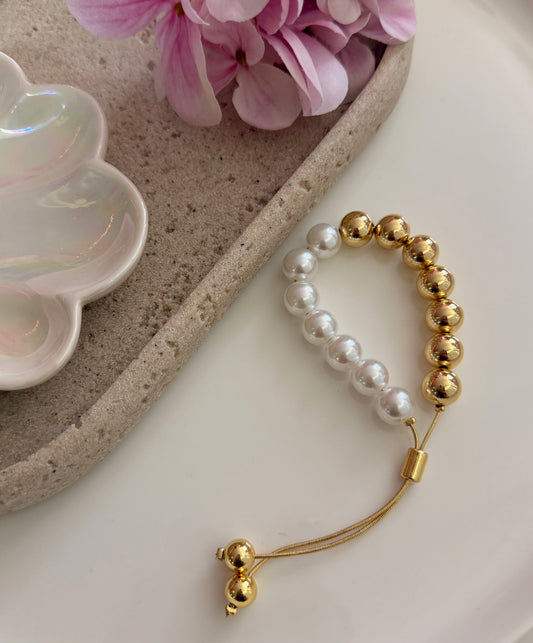 Gold & White
