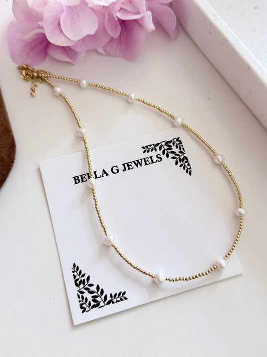 Pearl & gold