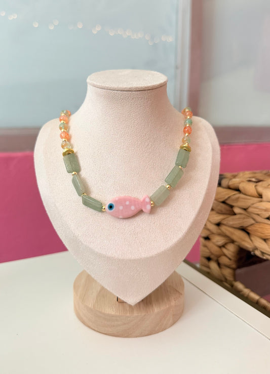 Pinky Jade Fish
