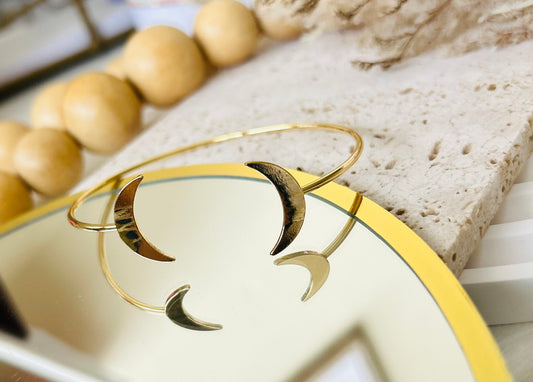 Doble Moon Bangle